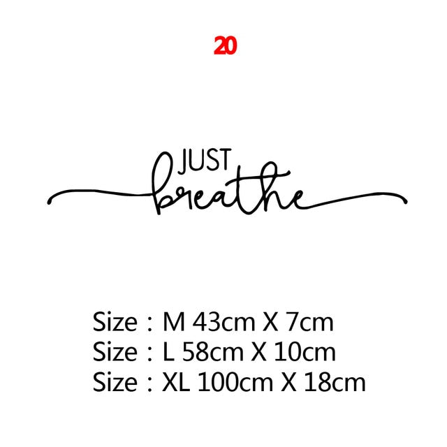 Motivational Quotes Sentences Phrases Wall Stickers | Nejoom Stationery