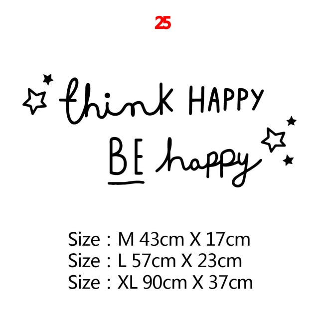 Motivational Quotes Sentences Phrases Wall Stickers | Nejoom Stationery