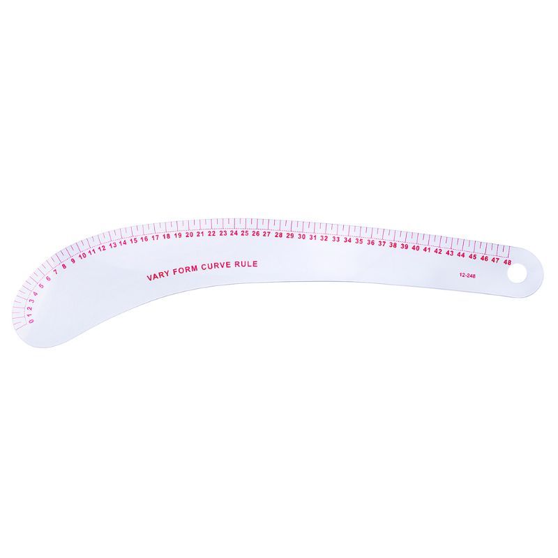 Zerodis 7Pcs Sewing Ruler Tailor Set Clear French Curve Ruler Sewing Ruler  Set Rulers Ruler Racks Rulers High Accuracy Scale Fashion Pattern Design