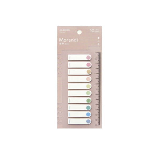 10 color sticky note pastel color