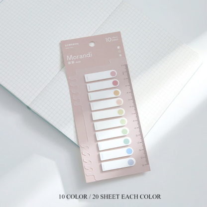 10 color sticky note pastel color