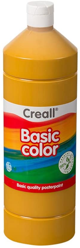 Creall Poster Color BASICCOLOR 1000ml 17 Yellow Ochre