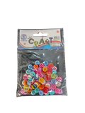 Colour Buttons 4 Holes 9mm