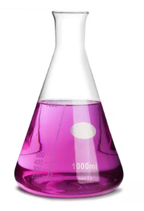 Laboratory Conical Flask 1000ml Narrow Mouth Glass