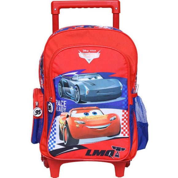 Cars Trolley Bag School Bag 16