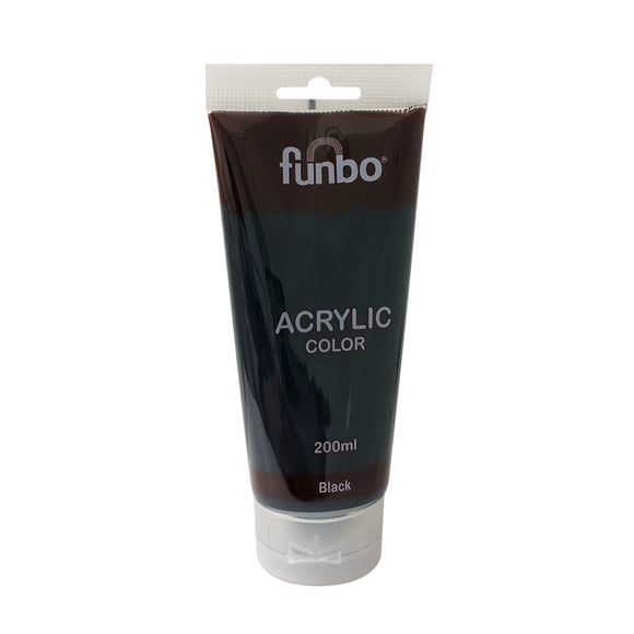 Funbo Acrylic Color 200ml 51 Black