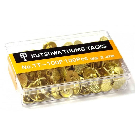 Kutsuwa No. TT-100P Thumb Tacks Push Pin (100Pcs)