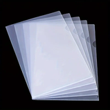 L Folder Clear/Transparent File 100pcs