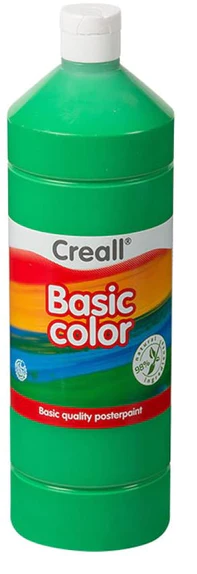 Creall Poster Color BASICCOLOR 1000ml 15 Mid Green
