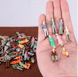  Miniature Human Figurines ( 10pcs)