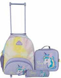 Nomad Pre School 3 In 1 Trolley Bag set Unicorn 14 inch