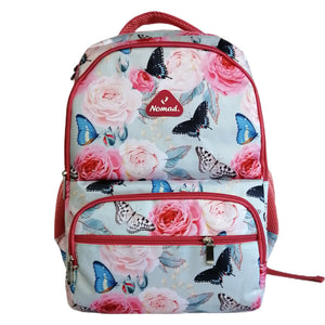 Nomad Kids Secondary Backpack Rose Butterfly 18 inch