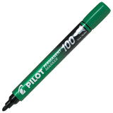 Pilot Permanent Marker 100 Blue Black Green Red