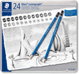Staedtler Mars Lumograph Pencil Set 24 PCS