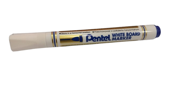 Pentel MW85 Whiteboard Marker Blue - Bullet Tip