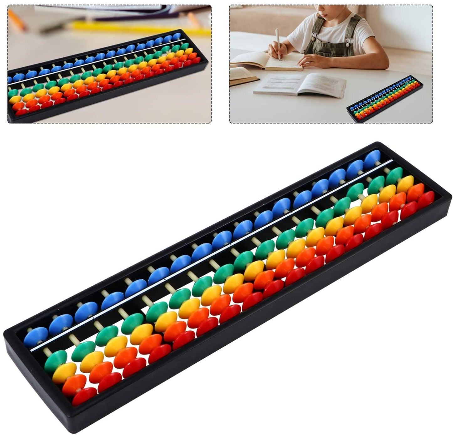 ABACUS Soroban Plastic Number Puzzle 17 Digits