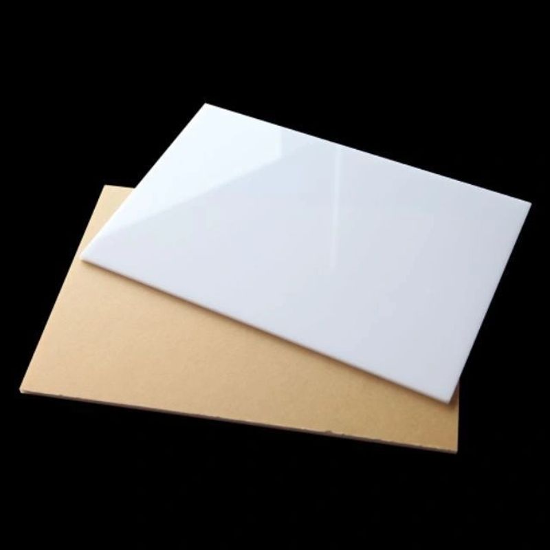 Acrylic Sheet 30 X 30 cms -2 pcs - 3mm - White