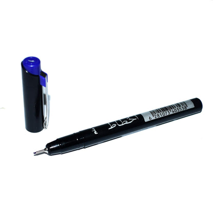 Al Khatat Calligraphy Pen 1.0 Blue 12pcs - Nejoom Stationery