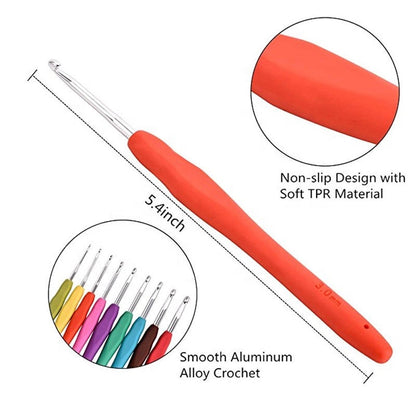 Alumina crochet with PVC handle - Nejoom Stationery