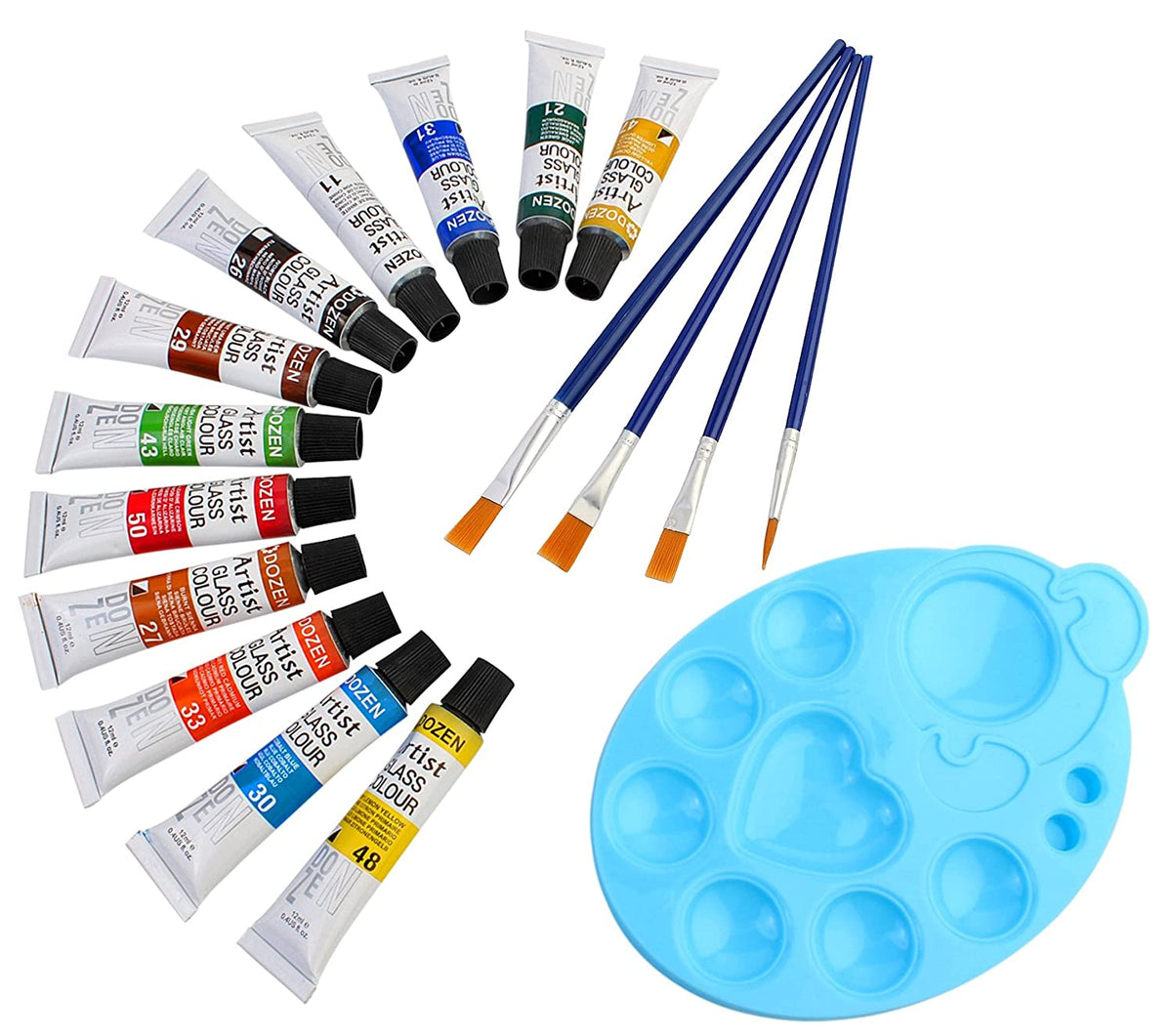 Artist Quality 12ml Glass Color Tubes Set – Nejoom Stationery