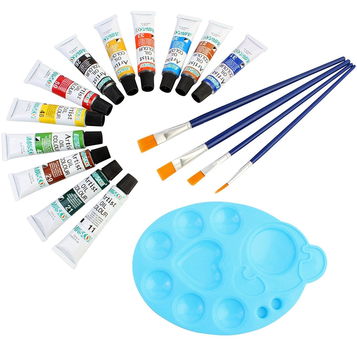 Artist Quality 12ml Oil Color Tubes Set | Nejoom Stationery