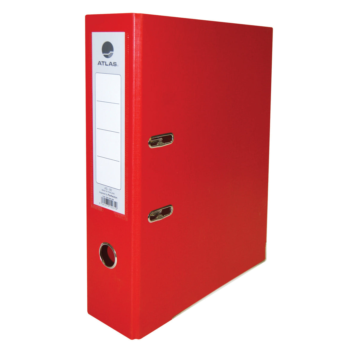 Atlas PP Box File A4, Red Box File