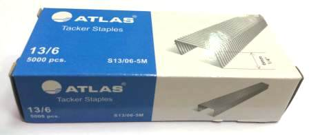 Atlas Tacker Staples 13/06mm 5000pcs