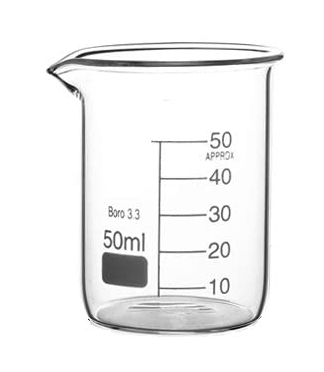 Borosilicate Glass Beaker 5oml