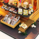 Birthday Gift 3D Wooden Doll House Miniature Toy - Grocery Store - Nejoom Stationery