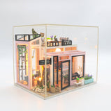 Birthday Gift 3D Wooden Doll House Miniature Toy - Hourly Light Studio - Nejoom Stationery