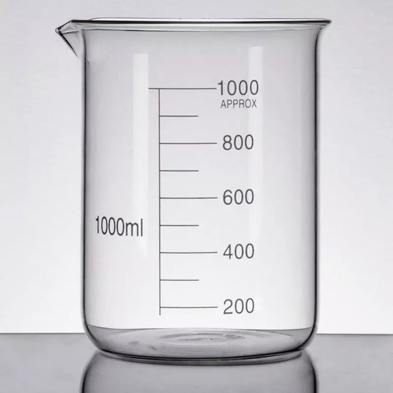 Borosilicate Glass Beaker 1000ml