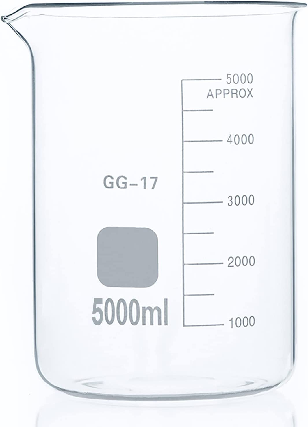 Borosilicate Glass Beaker 5000ml