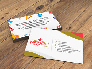 Business Card 350 GSM 4Colour Name Card Calling Card - Nejoom Stationery