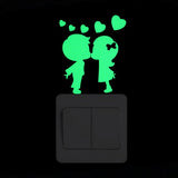 Cartoon Luminous Switch Sticker - Nejoom Stationery