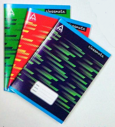 Classmate Exercise Note Book Four Line A4 (240 x 180 cm) 200 Pages pack of 6