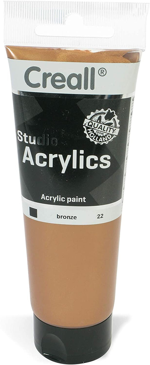 Creall Acrylic Colour Studio Tube 120ml 22 Bronze