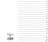 Deluxe Amt Index Divider A-Z  (A5 Grey Color) - Nejoom Stationery