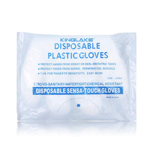 Disposable Clear Plastic Gloves - Nejoom Stationery