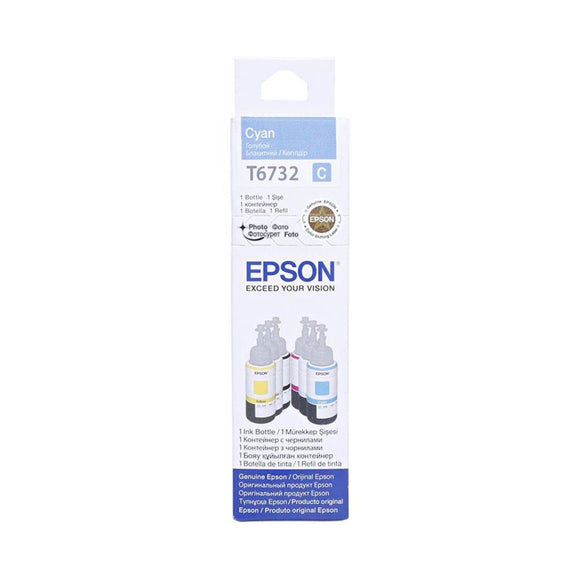 EPSON CYAN T6732 INK L800/L1800 - Nejoom Stationery