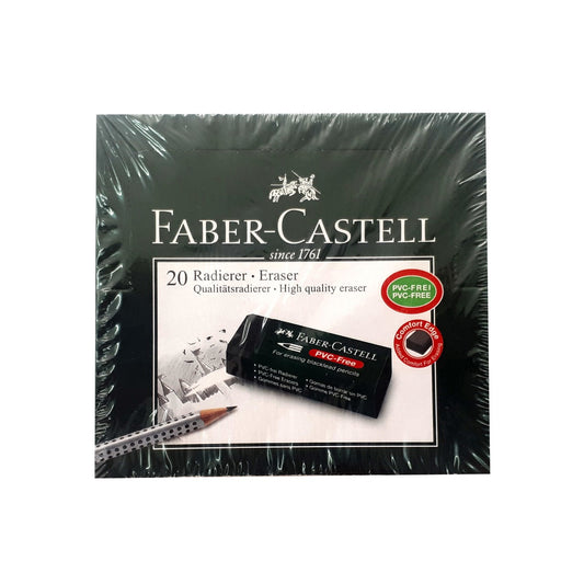 PVC Free Eraser Black