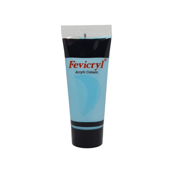 Fevicryl Acrylic Color 200ml Sky Blue AC28 - Nejoom Stationery