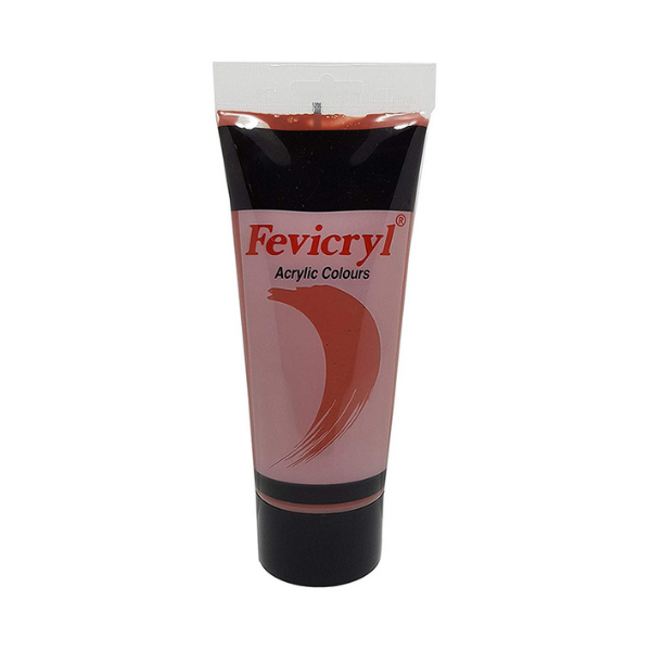 Fevicryl Acrylic Colour 200ml Burnt Sienna - Nejoom Stationery