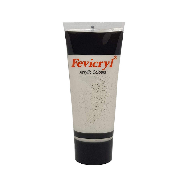 Fevicryl Acrylic Colour 200ml Silver AC24