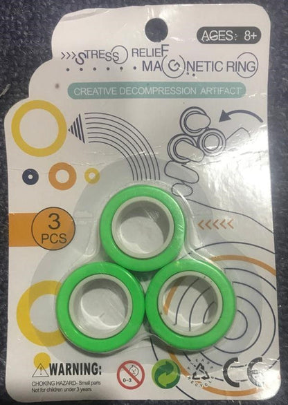 Finger Magnetic Fidget stress relief - Nejoom Stationery