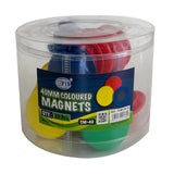 FIS 20mm/30mm/40mm coloured magnets - Nejoom Stationery