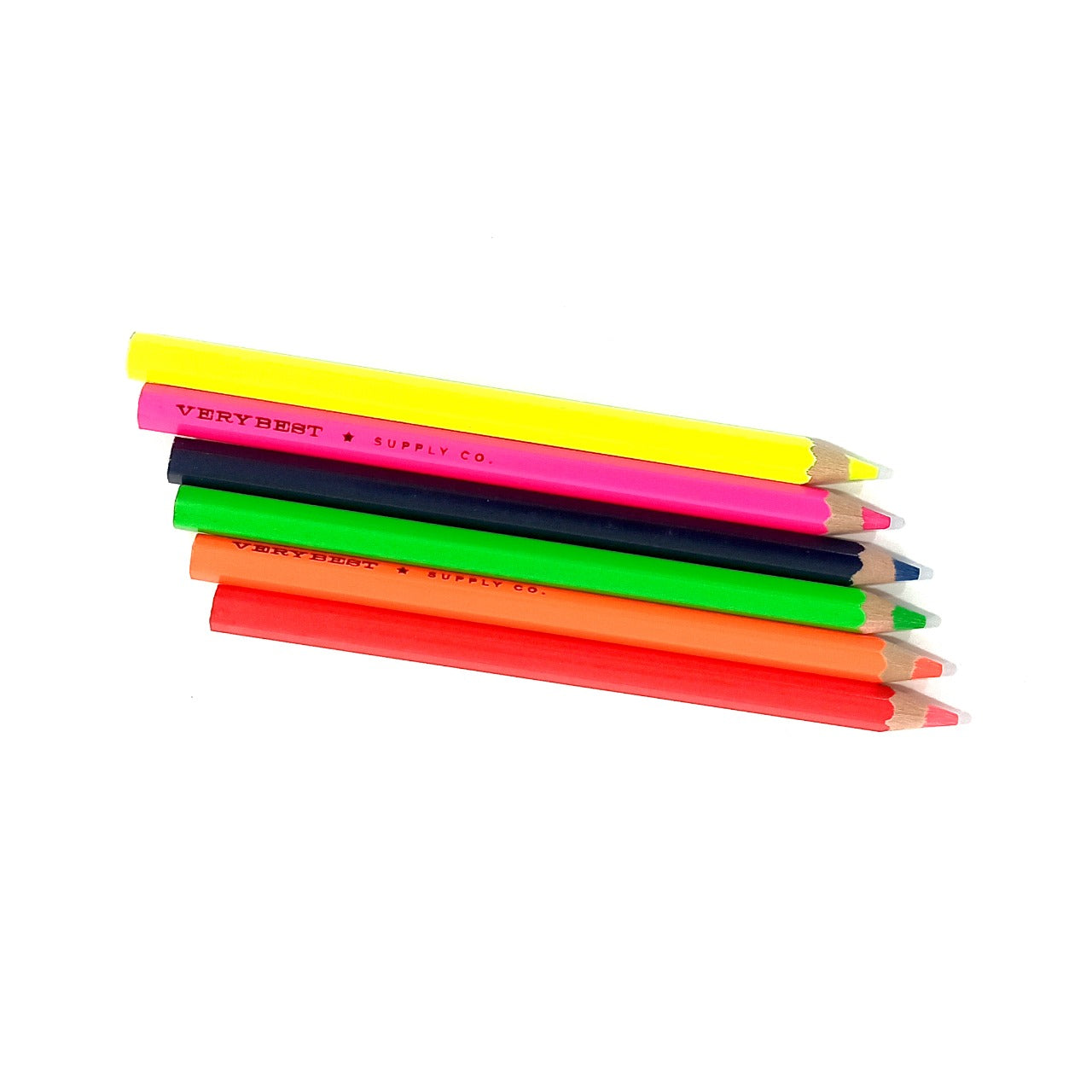 Fluorescent Jumbo Pencils