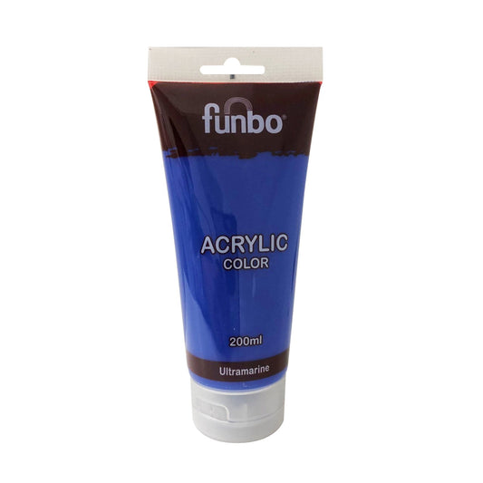 Funbo Acrylic Color 200ml 33 ULTRA MARINE