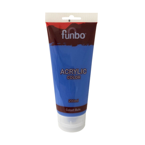 Funbo Acrylic Color 200ml 38 COBALT BLUE