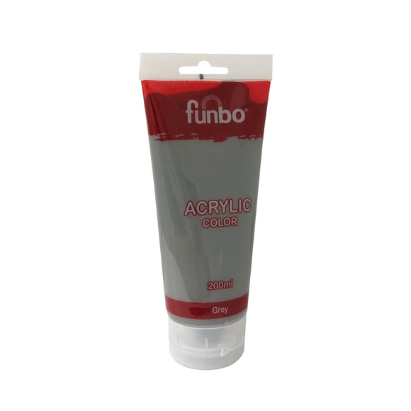 Funbo Acrylic Color 200ml 55 Grey