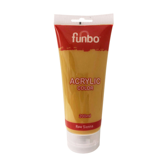 Funbo Acrylic Color 200ml 83 Raw Sienna